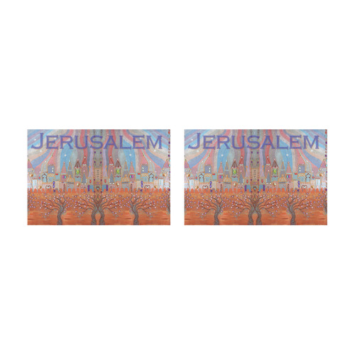 Jerusalem 3 Placemat 12’’ x 18’’ (Set of 2)
