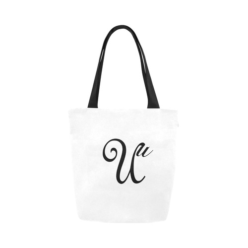 Alphabet U - Jera Nour Canvas Tote Bag (Model 1657)