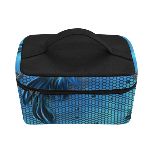 Dreamcatcher, blue colors Cosmetic Bag/Large (Model 1658)