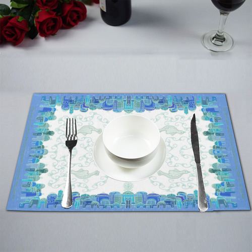 chuppah 2-artsadd Placemat 12’’ x 18’’ (Set of 6)