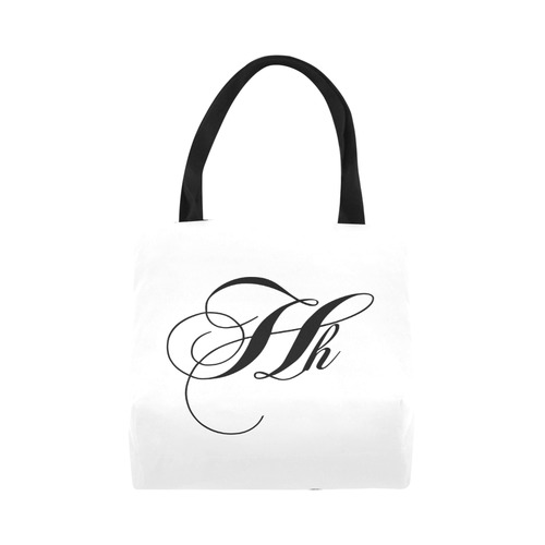 Alphabet H - Jera Nour Canvas Tote Bag (Model 1657)