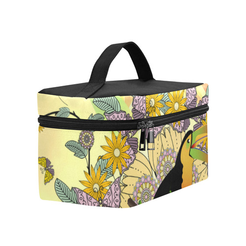 Toucan with flowers Lunch Bag/Large (Model 1658)