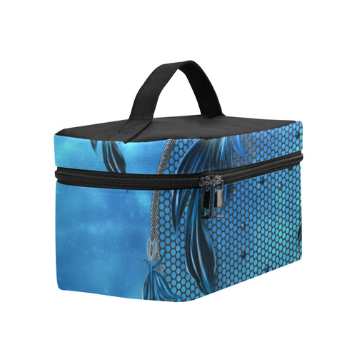 Dreamcatcher, blue colors Cosmetic Bag/Large (Model 1658)