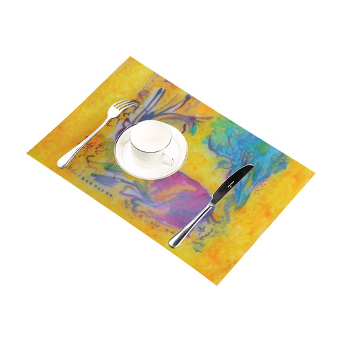 Naftali artsadd Placemat 12’’ x 18’’ (Set of 4)