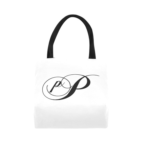 Alphabet P - Jera Nour Canvas Tote Bag (Model 1657)