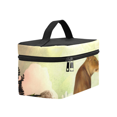 Awesome lioness in a fantasy world Lunch Bag/Large (Model 1658)