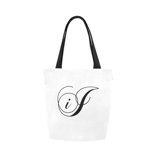 Alphabet I - Jera Nour Canvas Tote Bag (Model 1657)