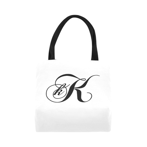 Alphabet K - Jera Nour Canvas Tote Bag (Model 1657)