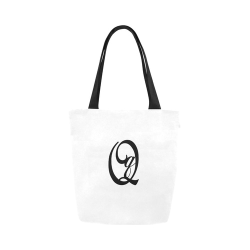 Alphabet Q - Jera Nour Canvas Tote Bag (Model 1657)