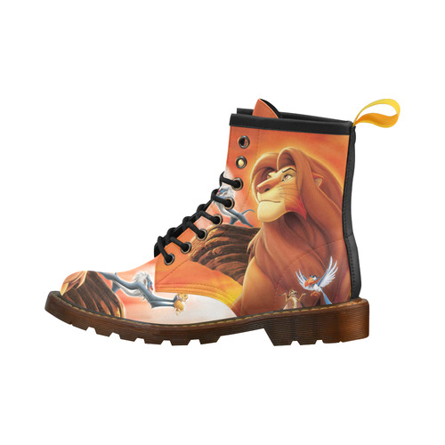 lion king High Grade PU Leather Martin Boots For Women Model 402H