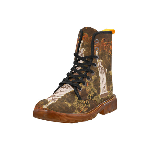 Statue of liberty with flowers Martin Boots For Women Model 1203H