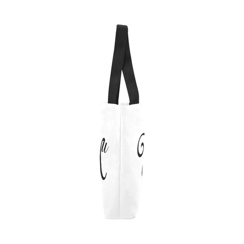 Alphabet U - Jera Nour Canvas Tote Bag (Model 1657)