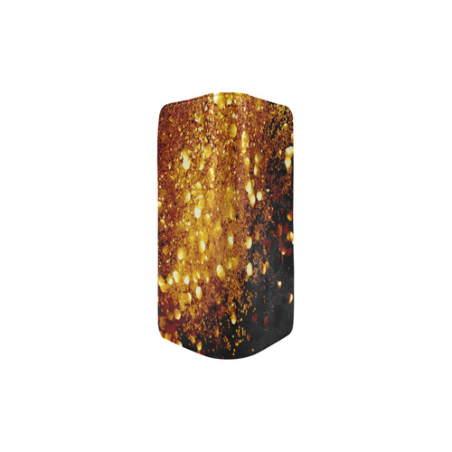 Golden glitter texture with black background Women's Clutch Purse (Model 1637)