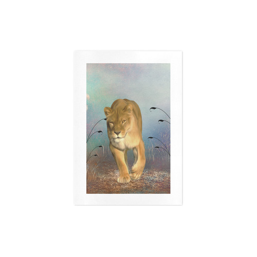Wonderful lioness Art Print 7‘’x10‘’