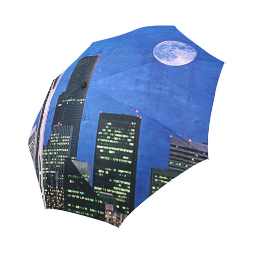 Seattle Space Needle Watercolor Auto-Foldable Umbrella (Model U04)