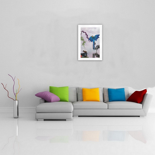 Awesome parrot Art Print 19‘’x28‘’