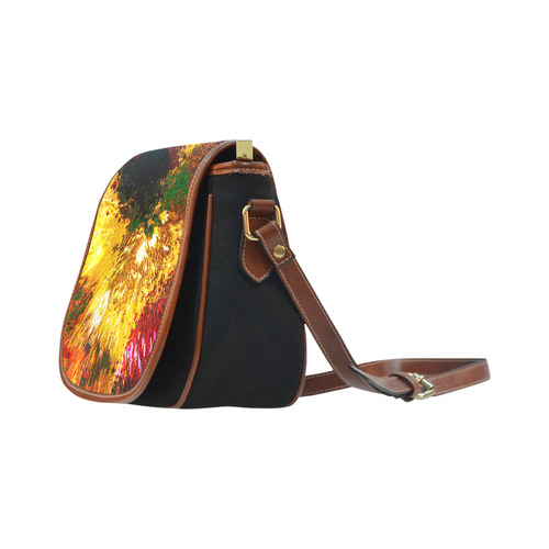 explosive Saddle Bag/Small (Model 1649)(Flap Customization)