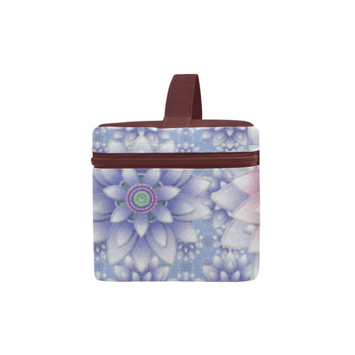 ornaments pink, blue, pattern Lunch Bag/Large (Model 1658)