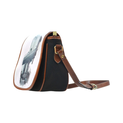 Captain Saddle Bag/Small (Model 1649)(Flap Customization)