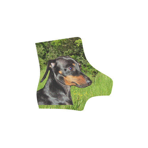 Dachshund Doxie Martin Boots For Women Model 1203H
