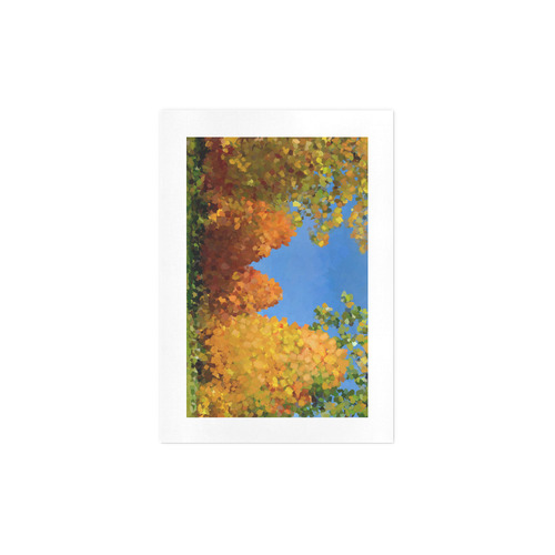 Park, oil painting, landscape Art Print 7‘’x10‘’