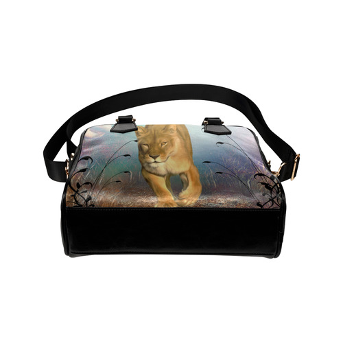 Wonderful lioness Shoulder Handbag (Model 1634)