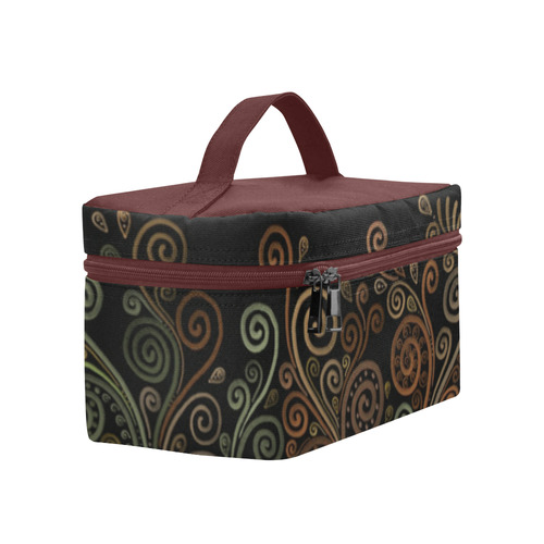 3D Psychedelic Sand Clock Lunch Bag/Large (Model 1658)