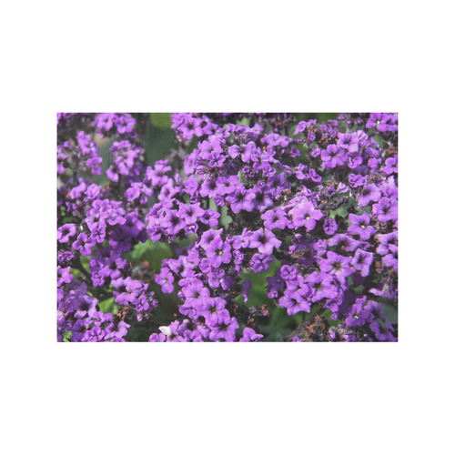 Purple Flowers Placemat 12’’ x 18’’ (Six Pieces)