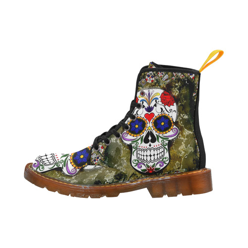 Skull20170278_by_JAMColors Martin Boots For Women Model 1203H