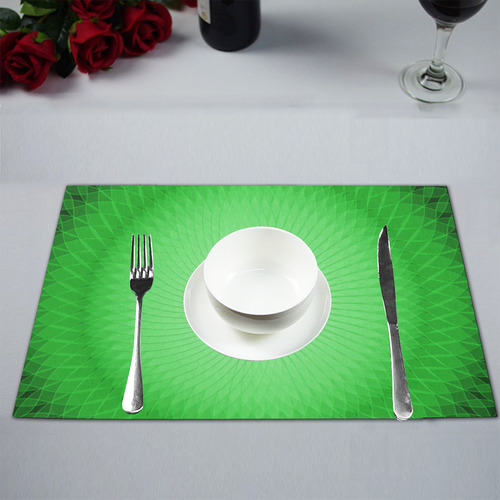 Green Plafond Placemat 12''x18''