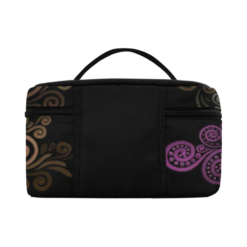 Psychedelic 3D Rose Lunch Bag/Large (Model 1658)