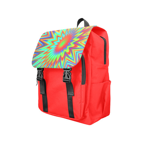 Colorful Comic Explosion Casual Shoulders Backpack (Model 1623)