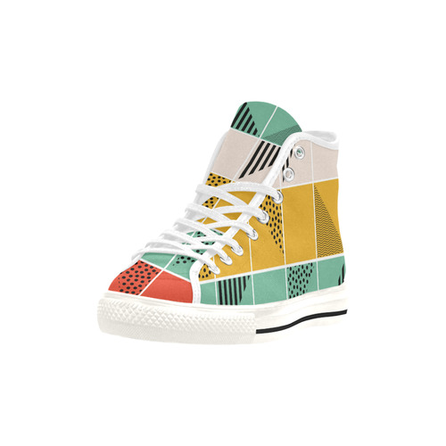 mosaic blossom Vancouver H Women's Canvas Shoes (1013-1)