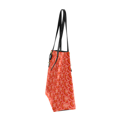 Tomato Pattern Euramerican Tote Bag/Small (Model 1655)