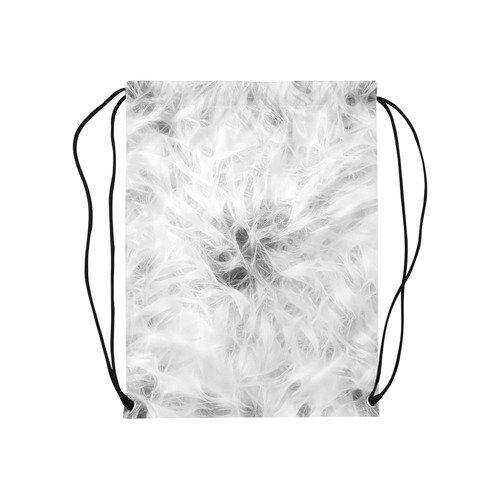 Cotton Light - Jera Nour Medium Drawstring Bag Model 1604 (Twin Sides) 13.8"(W) * 18.1"(H)