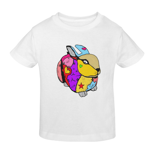Rabbit Popart by Nico Bielow Sunny Youth T-shirt (Model T04)
