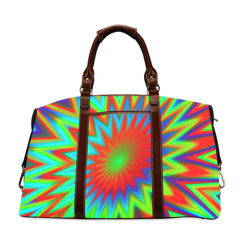 Color Explosion Retro Classic Travel Bag (Model 1643) Remake