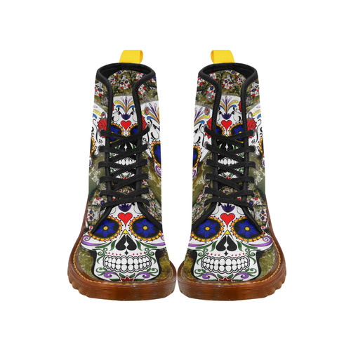 Skull20170278_by_JAMColors Martin Boots For Women Model 1203H