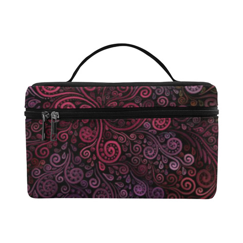 Psychedelic 3D Rose Lunch Bag/Large (Model 1658)