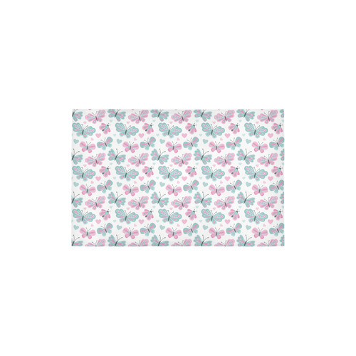 Cute Pastel Butterflies Area Rug 2'7"x 1'8‘’