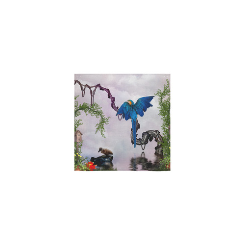 Awesome parrot Square Towel 13“x13”