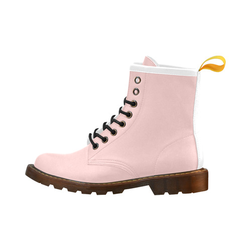 Rose Quartz High Grade PU Leather Martin Boots For Women Model 402H