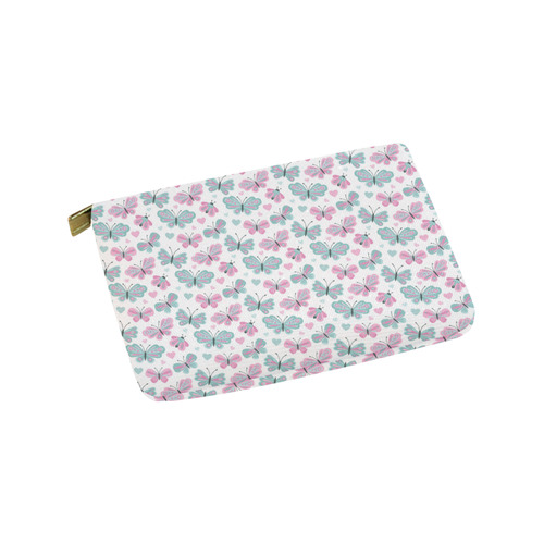 Cute Pastel Butterflies Carry-All Pouch 9.5''x6''