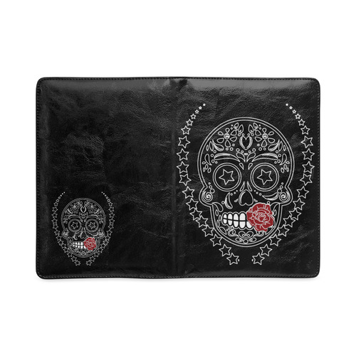 Sugar Skull Red Rose Custom NoteBook A5