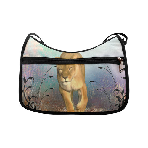 Wonderful lioness Crossbody Bags (Model 1616)