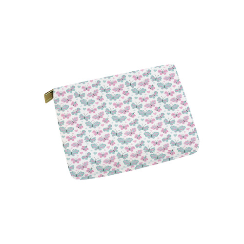 Cute Pastel Butterflies Carry-All Pouch 6''x5''