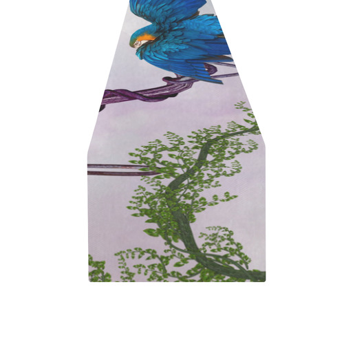 Awesome parrot Table Runner 16x72 inch