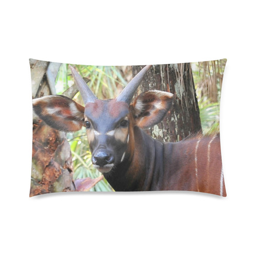 Bongo Pillow Custom Zippered Pillow Case 20"x30"(Twin Sides)