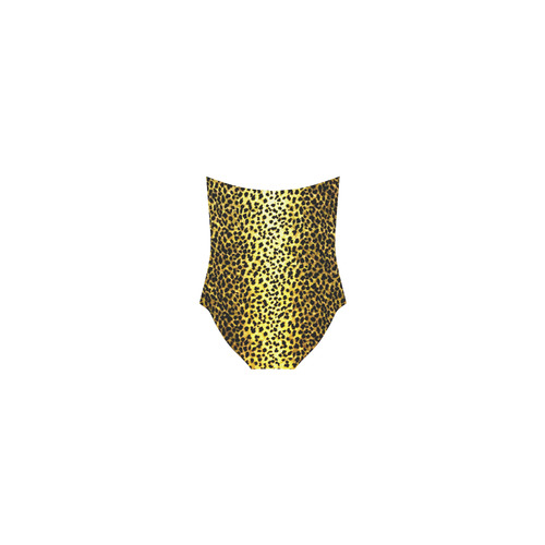 LEOPARD Print Wallpaper Strap Swimsuit ( Model S05)