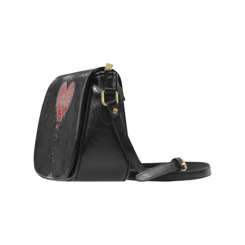 HEARTBROKEN Classic Saddle Bag/Small (Model 1648)